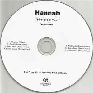 Hannah - I Believe In You - Video Mixes FLAC