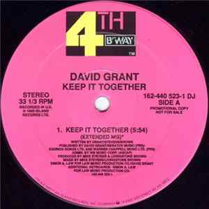 David Grant - Keep It Together FLAC