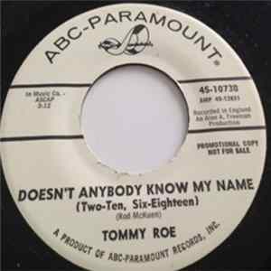 Tommy Roe - Doesn't Anybody Know My Name FLAC