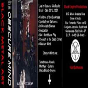 Obscure Mind - Live In Osasco FLAC