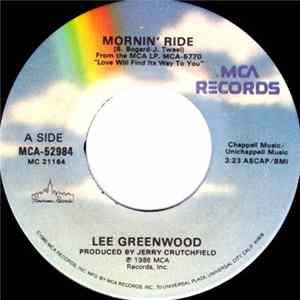 Lee Greenwood - Mornin' Ride FLAC