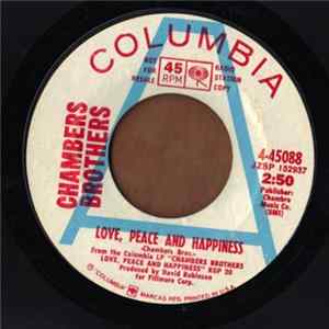 The Chambers Brothers - Love, Peace And Happiness / If You Want Me To FLAC