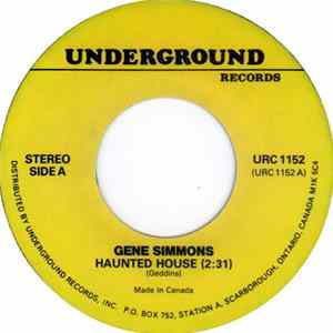 Gene Simmons / Jerry Jaye - Haunted House / Hello Josephine FLAC