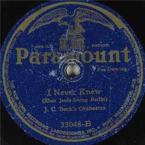 J. C. Beck's Orchestra - Chinese Lullaby / I Never Knew FLAC