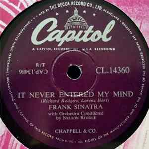 Frank Sinatra - It Never Entered My Mind / In The Wee Small Hours Of The Morning FLAC