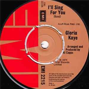 Gloria Kaye - I'll Sing For You FLAC