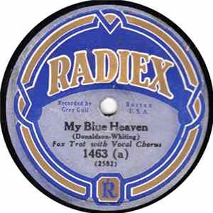 Unknown Artist - My Blue Heaven / I Found The Best Gal of All FLAC