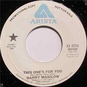 Barry Manilow - This One's For You FLAC