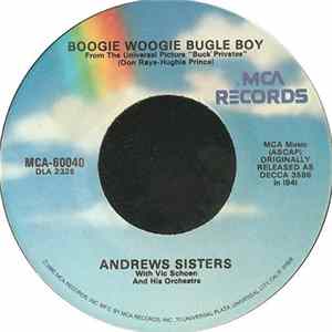 Andrews Sisters - Boogie Woogie Bugle Boy / Rum and Coca-Cola FLAC