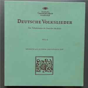 Various - Deutsche Volkslieder - Eine Dokumentation Des Deutschen Musikrates - Teil 2- Alte Lieder Aus Mündlicher Überlieferung (2xLP + Box) FLAC