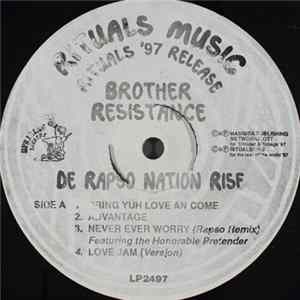 Brother Resistance - De Rapso Nation Rise FLAC