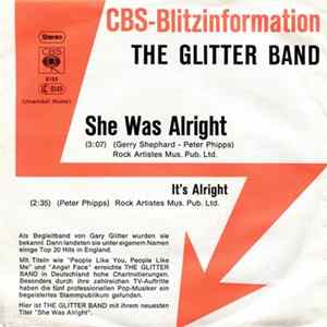 The Glitter Band - She Was Alright / It's Alright FLAC