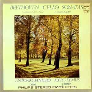 Beethoven, Antonio Janigro, Jörg Demus - Cello Sonatas G Minor, Op. 5 No.2 / A Major, Op. 69 FLAC
