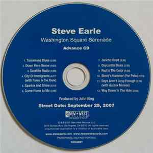 Steve Earle - Washington Square Serenade FLAC