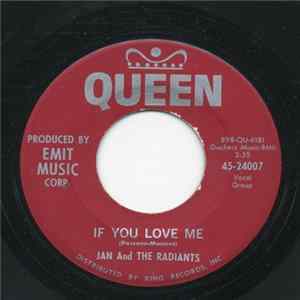 Jan And The Radiants - If You Love Me / Is It True FLAC