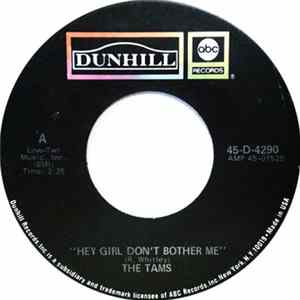 The Tams - Hey Girl Don't Bother Me FLAC