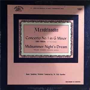 Carlo Vidusso, Rome Symphony Orchestra, Felix Guenther - Mendelssohn: Concerto No. 1 In G Minor - Midsummer Night's Dream FLAC