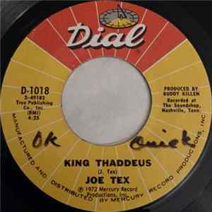 Joe Tex - King Thaddeus / Rain Go Away FLAC