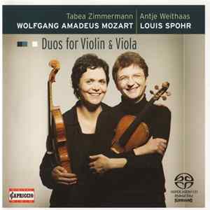 Tabea Zimmermann, Antje Weithaas, Wolfgang Amadeus Mozart / Louis Spohr - Duos For Violin & Viola FLAC