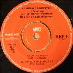 Leif Hjortland Og Marvin Hjortland - Trekkspillduetter Av Brødrene Leif Og Marvin Hjortland Til Gitar Og Hammondorgel FLAC