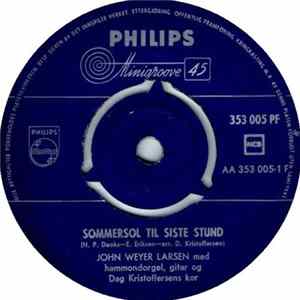 John Weyer Larsen - Sommersol Til Siste Stund / Far Og Mor FLAC