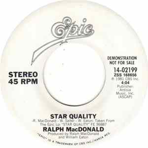 Ralph MacDonald - Star Quality FLAC