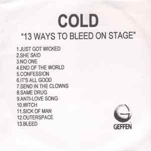 Cold - 13 Ways To Bleed On Stage FLAC