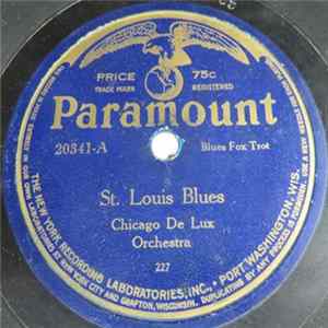 Chicago De Lux Orchestra / Boyd Senter - St. Louis Blues / Mobile Blues FLAC