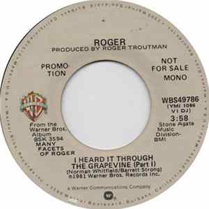Roger - I Heard It Through The Grapevine FLAC