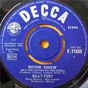 Billy Fury - Nothin' Shakin' (But The Leaves On The Trees) FLAC