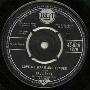 Paul Anka - Love Me Warm And Tender FLAC