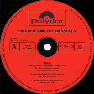 Siouxsie And The Banshees - Israel FLAC