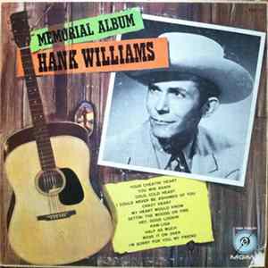 Hank Williams With His Drifting Cowboys - Memorial Album FLAC
