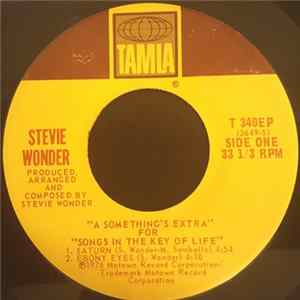 Stevie Wonder - "A Something's Extra" For "Songs In The Key Of Life" FLAC