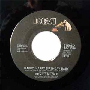 Ronnie Milsap - Happy, Happy Birthday Baby / I'll Take Care Of You FLAC