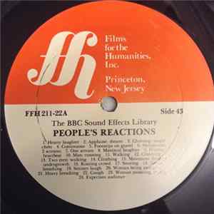 Unknown Artist - The BBC Sound Effects Library - PEOPLE'S REACTIONS FLAC