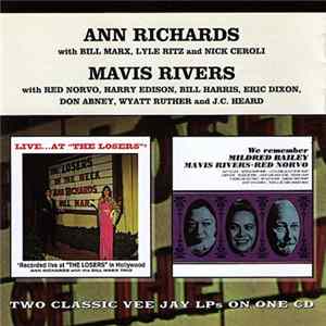 Ann Richards / Mavis Rivers - Live At The Losers / We Remember Mildred Bailey FLAC