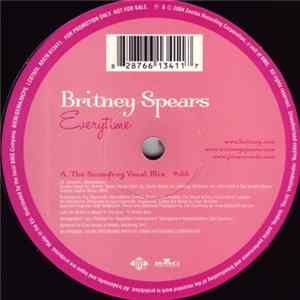 Britney Spears - Everytime FLAC