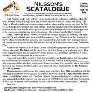 Harry Nilsson - Scatalogue (Remastered Edition) FLAC