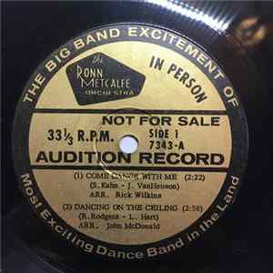 Ronn Metcalfe Orchestra - Audition Record FLAC