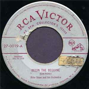 Artie Shaw And His Orchestra - Begin The Beguine / Indian Love Call FLAC