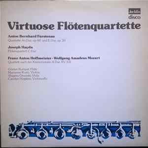 A. B. Fürstenau, Joseph Haydn, Franz Anton Hoffmeister ‎– Günter Rumpel, Marianne Kurtz, Shigeru Onozaki, Carolyn Hopkins - Virtuose Flötenquartette FLAC