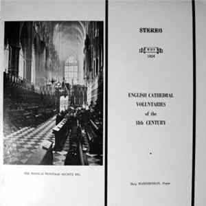 Haig Mardirosian - English Cathedral Voluntaries Of The 18th Century FLAC
