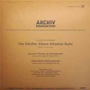 Johann Sebastian Bach, Ernst Haefliger , Aurèle Nicolet , Konrad Hampe , Edgar Shann , Otto Büchner , Münchener Bach-Chor ‧ Münchener Bach-Orchester, Karl Richter - Ich Armer Mensch, Ich Sündenknecht / Meine Seele Rühmt Und Preist FLAC