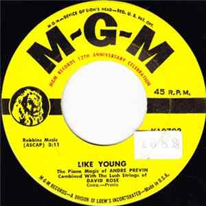 André Previn - David Rose - Like Young / Young Man's Lament FLAC