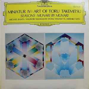 Toru Takemitsu - Miniatur IV: Art Of Toru Takemitsu FLAC