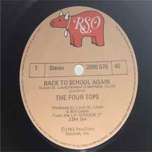 The Four Tops - Back To School Again FLAC