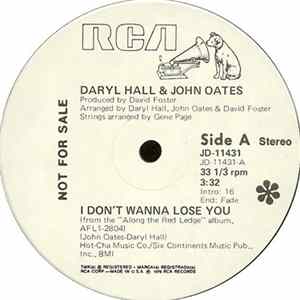 Daryl Hall & John Oates - I Don't Wanna Lose You FLAC