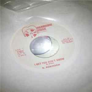 D Robison - I Bet You Don't Know FLAC