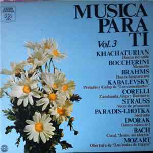 Orquesta De La Opera Popular De Viena - Musica Para Ti Vol. 3 FLAC